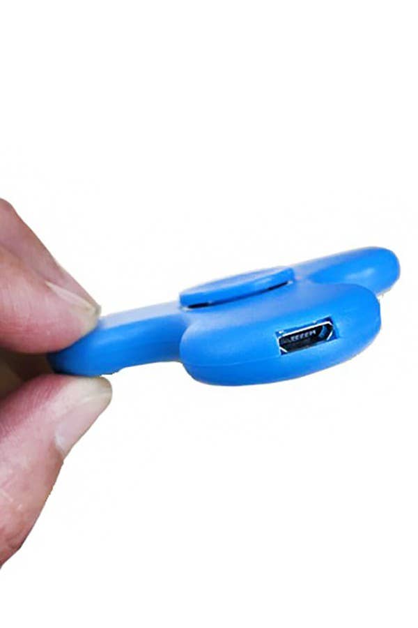 Cap Zone - Wholesale Fidget Toy - Kids - LED Lit Built-In Bluetooth Speaker Spinner Toy2