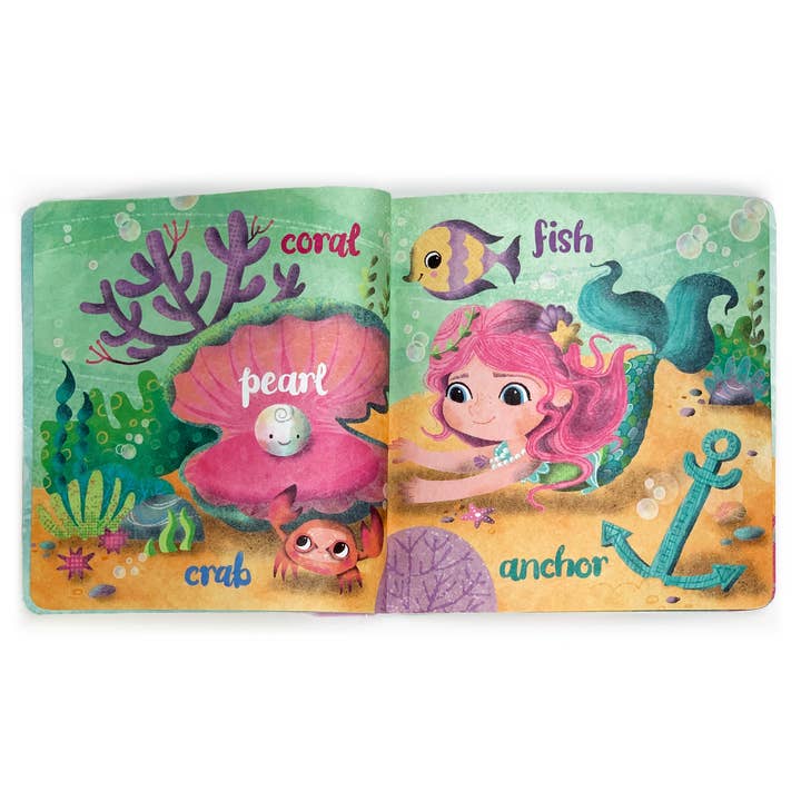 Cottage Door Press - Wholesale Baby & Toddler Book (0-2) - Mermaid's First Words (A Tuffy Teether Indestructible Book)2