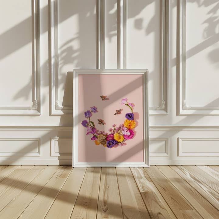 Still Wild - Wholesale Art print - Honey – Floral Photography with Bees Art Print1