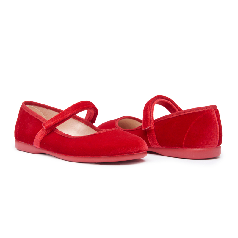 Childrenchic Inc - Wholesale Flats/Loafers - Kids - Cassie Red1