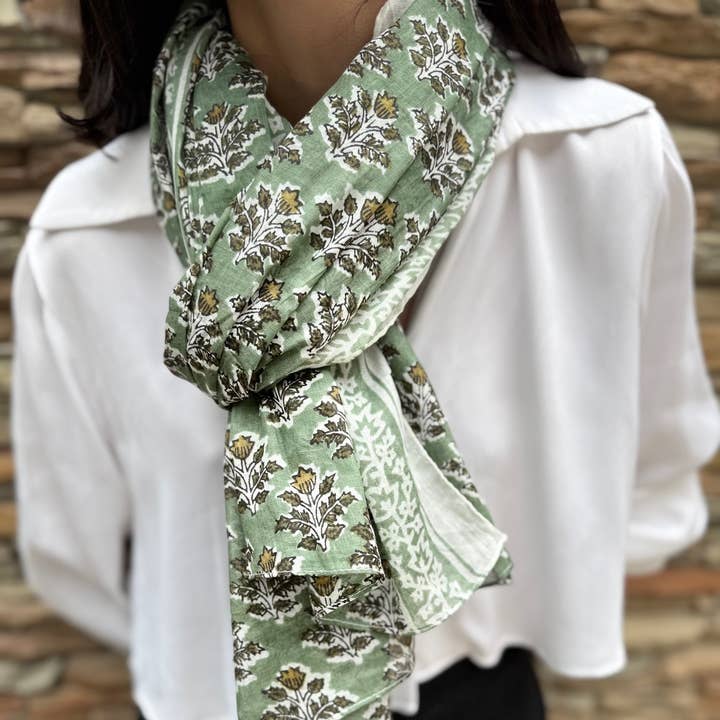 Maison Unik Accessoires - Wholesale Scarf – Women's - Cheche scarf Pareo 100% natural cotton - Women0