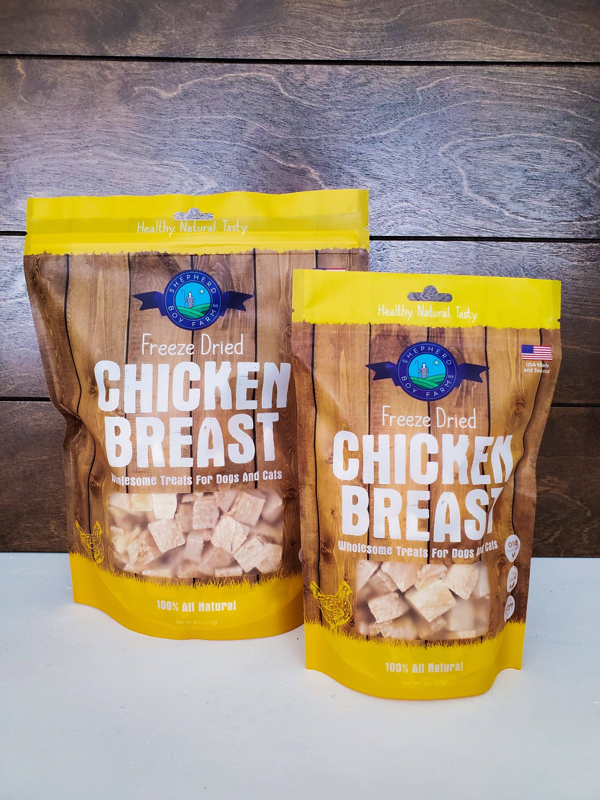 Shepherd Boy Farms - Wholesale Pet Treats - Dog - Freeze Dried Chicken Breast Treats2