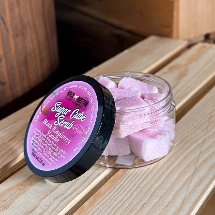 Rock Bottom Soap - Wholesale Body Scrub/Exfoliant - Travel Sized Sugar Cube Scrubs0