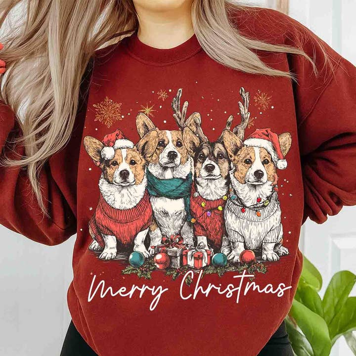 Corgi Christmas Shirt, Cute Dog Christmas Shirt Sweater and other Purchase Wholesale corgi. Free Returns & Net 60 Terms on Faire trending on Faire.