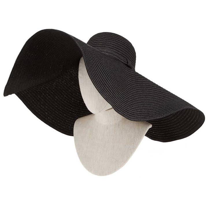 Shop Neighbors - Wholesale Straw Hat - Women's - Large Brim Straw Floppy Hay3