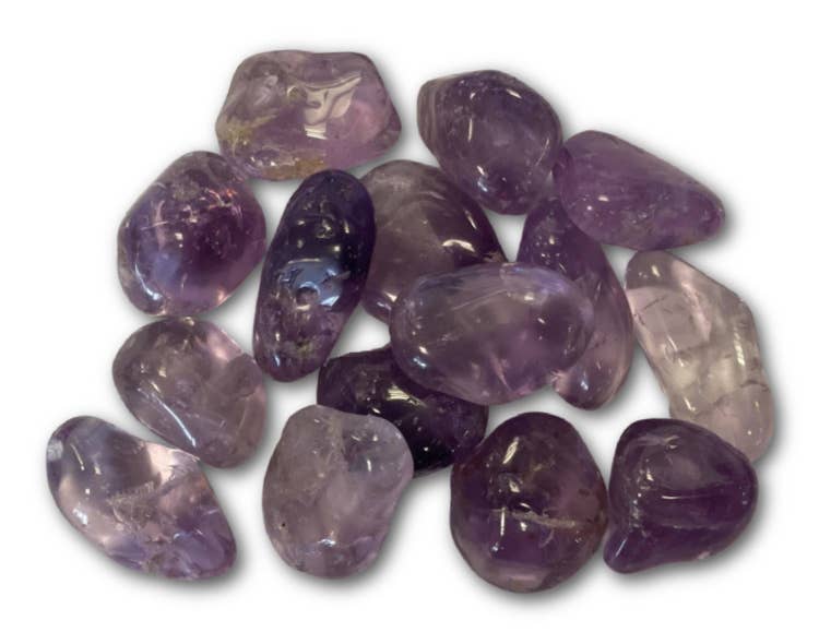 Crystal Magick Wholesale Ltd - Wholesale Spiritual Stone/Crystal - Amethyst Tumblestones (Weight)