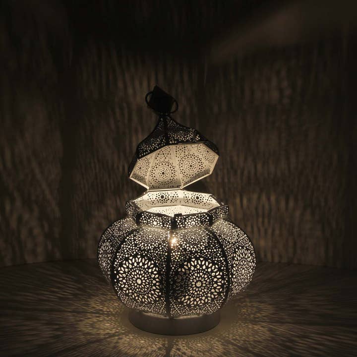 Casa Moro – Candeeiro de secretária/decorativo por atacado – Abajur oriental Fahid para mesa e chão2