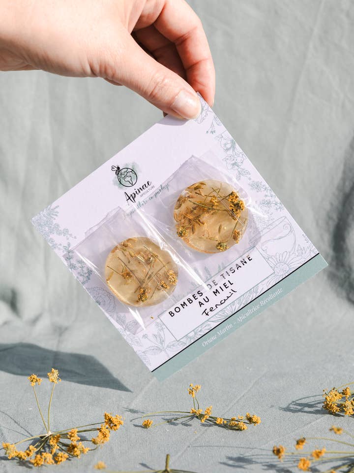 Honey Tea Bombs - Fennel for wholesale by Apinae Apiculture