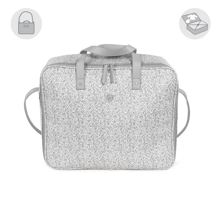 Suitcase Flower Mellow Grey (Fm) for wholesale by Pasito a Pasito