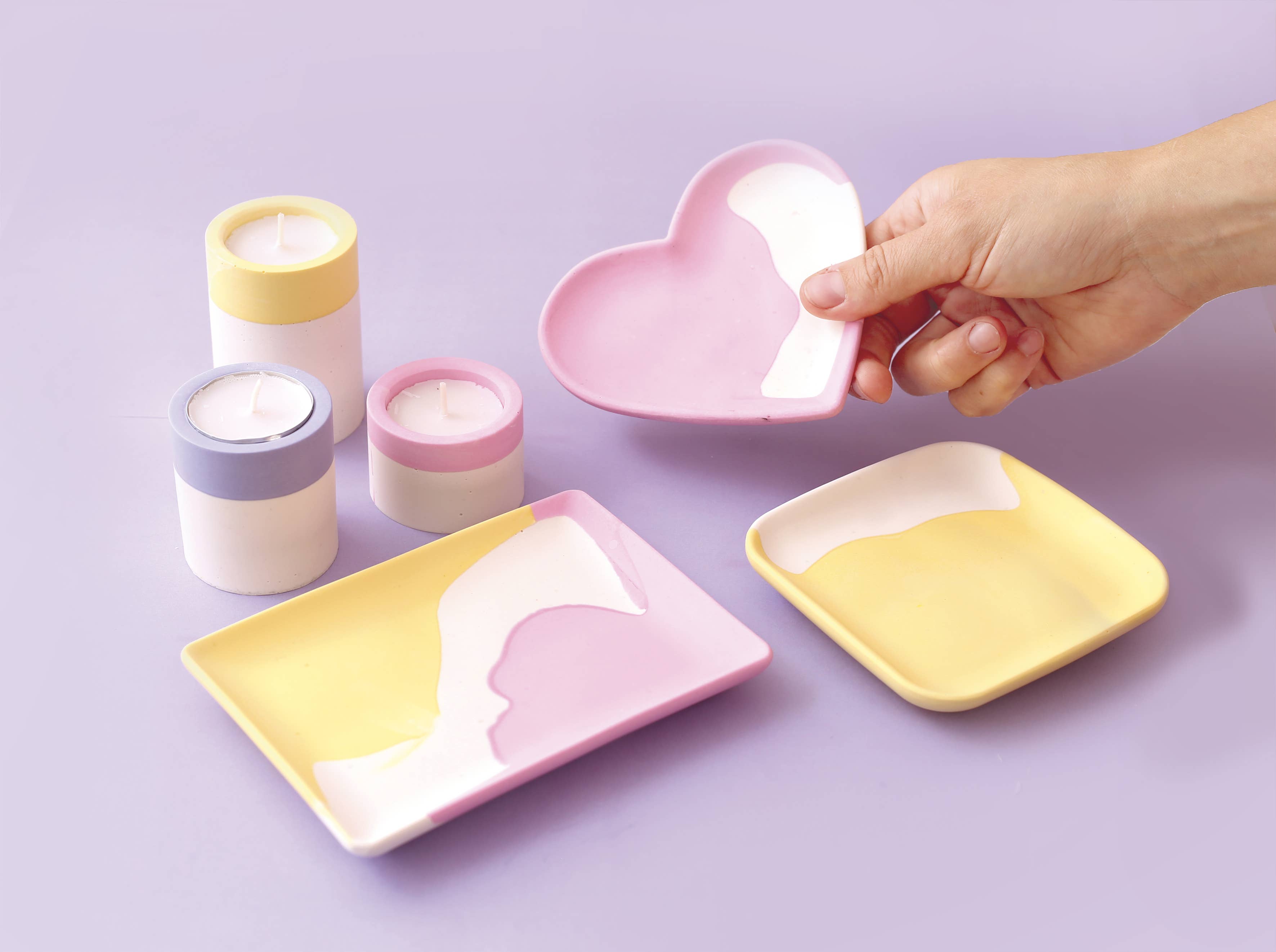 Graine Créative - Wholesale Craft Tool - SILICONE MOLD CUT 15CM X 11CM - RECTANGLE jesmonite1