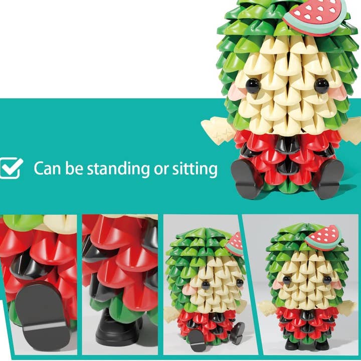 Tricofun – wholesale Building set – Child – TRICOFUN™ Fruity Friends Wilson the Watermelon Boy - 1408
