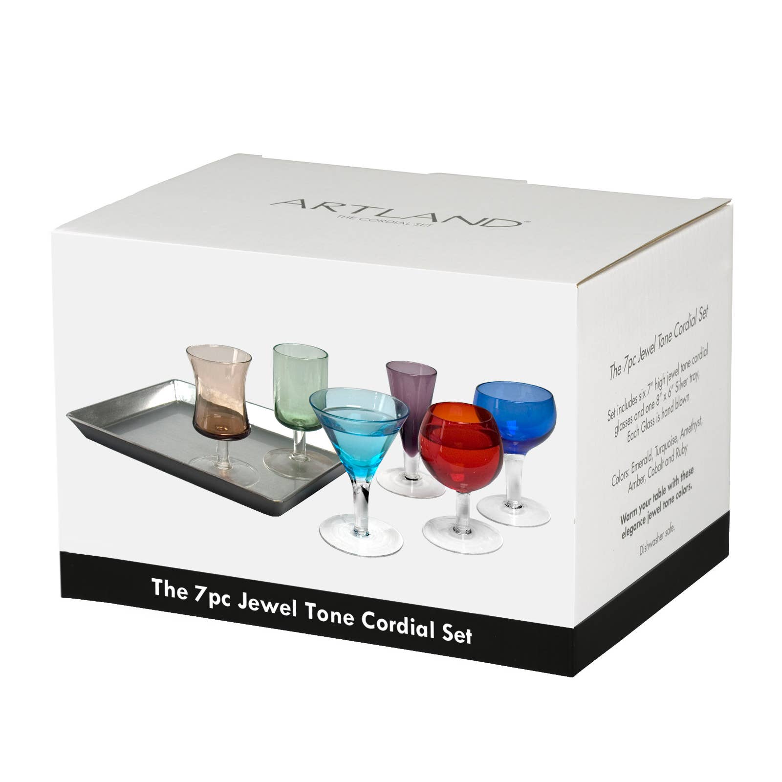 The DRH Collection BV - Wholesale Cocktail/Liquor Glass - 7 Piece Short Stem Liqueur Set2