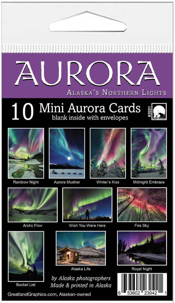 Holographic Aurora Sticker Sheet - Greatland Graphics