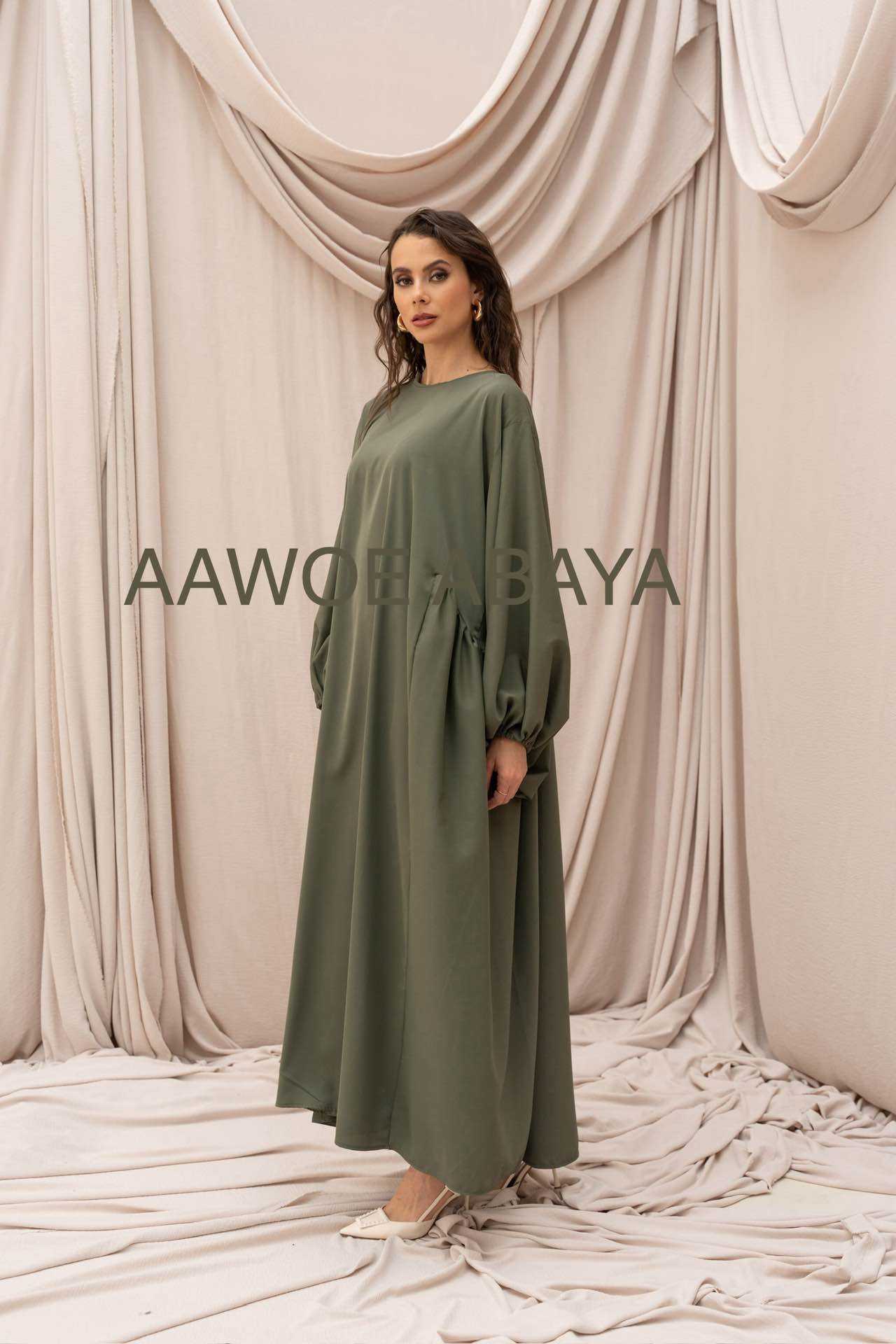 Aawoe Abaya - Wholesale Dress - Women's - Elegant Abaya Dress - 2466-ROB10