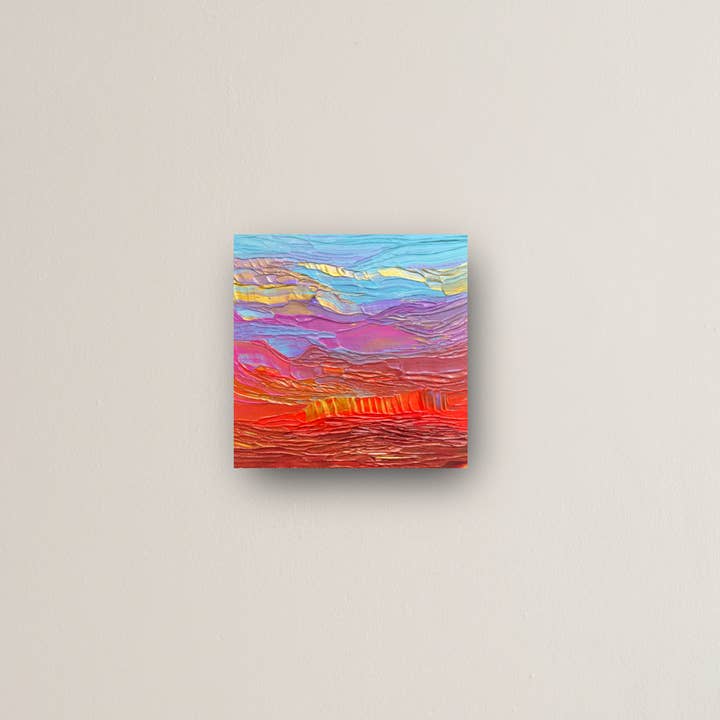 "volando a través de la tierra de los sueños" - serie: eres dorado, impresión en metal para venta al por mayor de DOEQUO