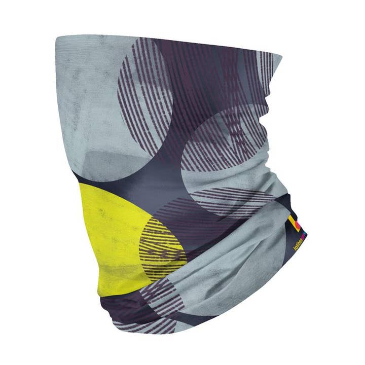 Yellow Dots Multifunctional Tube / Bandana for wholesale by Lalita's Art Shop