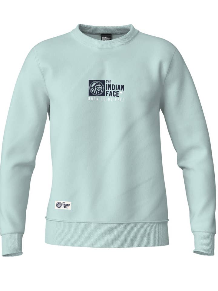 Indicom Brands - Wholesale Graphic Sweatshirt - Unisex - Nomad Blue