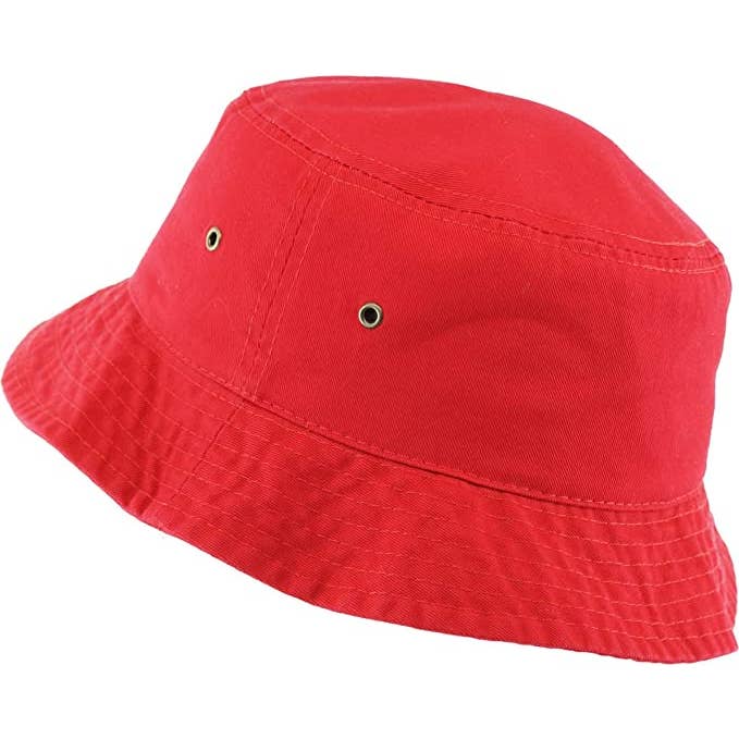 Funky Junque – Engroshandel Bucket hat - Dame – Boonie Kasket (Rød - S-M)1