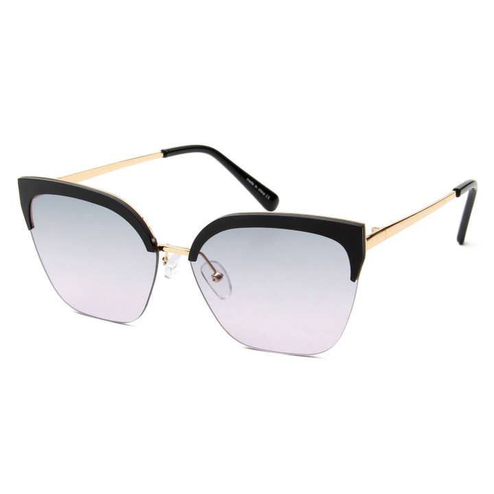 Cramilo Eyewear - Wholesale Sunglasses - Women's - Chic Gradient Cat-Eye Sunglasses8
