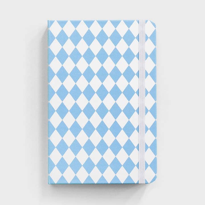 Father Rabbit | Hardcover Notebook | Blue Diamonds for wholesale by Father Rabbit Merchant & Lettuce