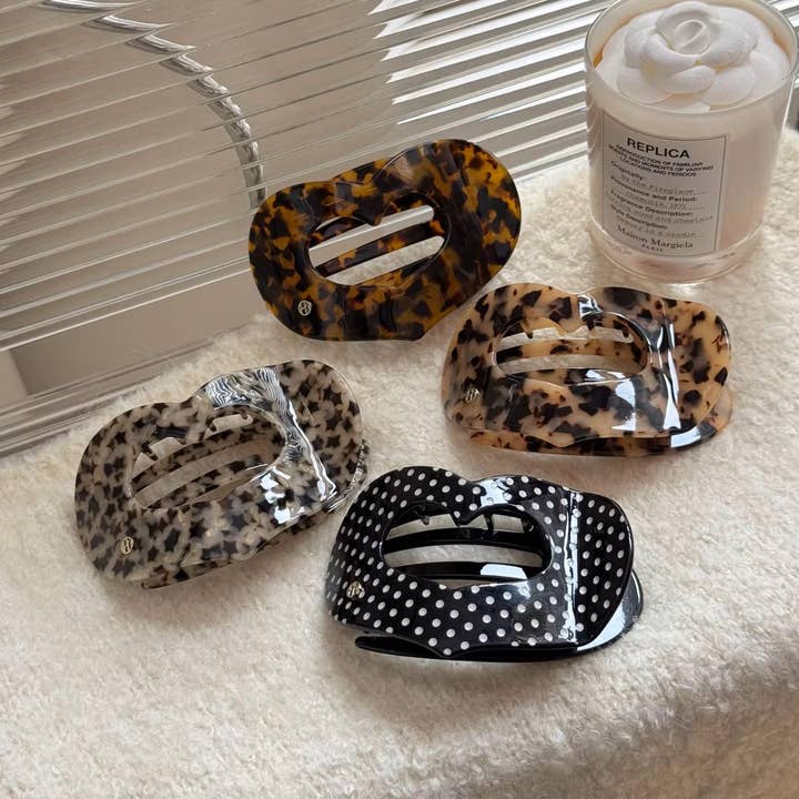 Flat Back Strong Hold Hair Claw Clip,Comfort Fit Active Grip for wholesale by LadyJuneAccessories