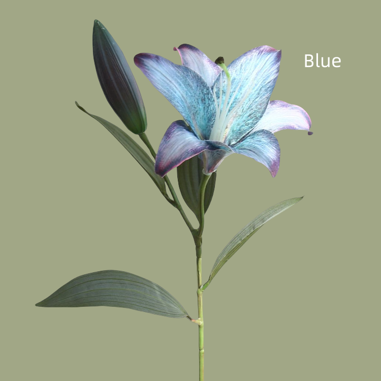 ACNITE(We cover U.S. import duties) - Wholesale Artificial Flowers - Artificial Lily flower, Real Touch lily,faux spring flowers1