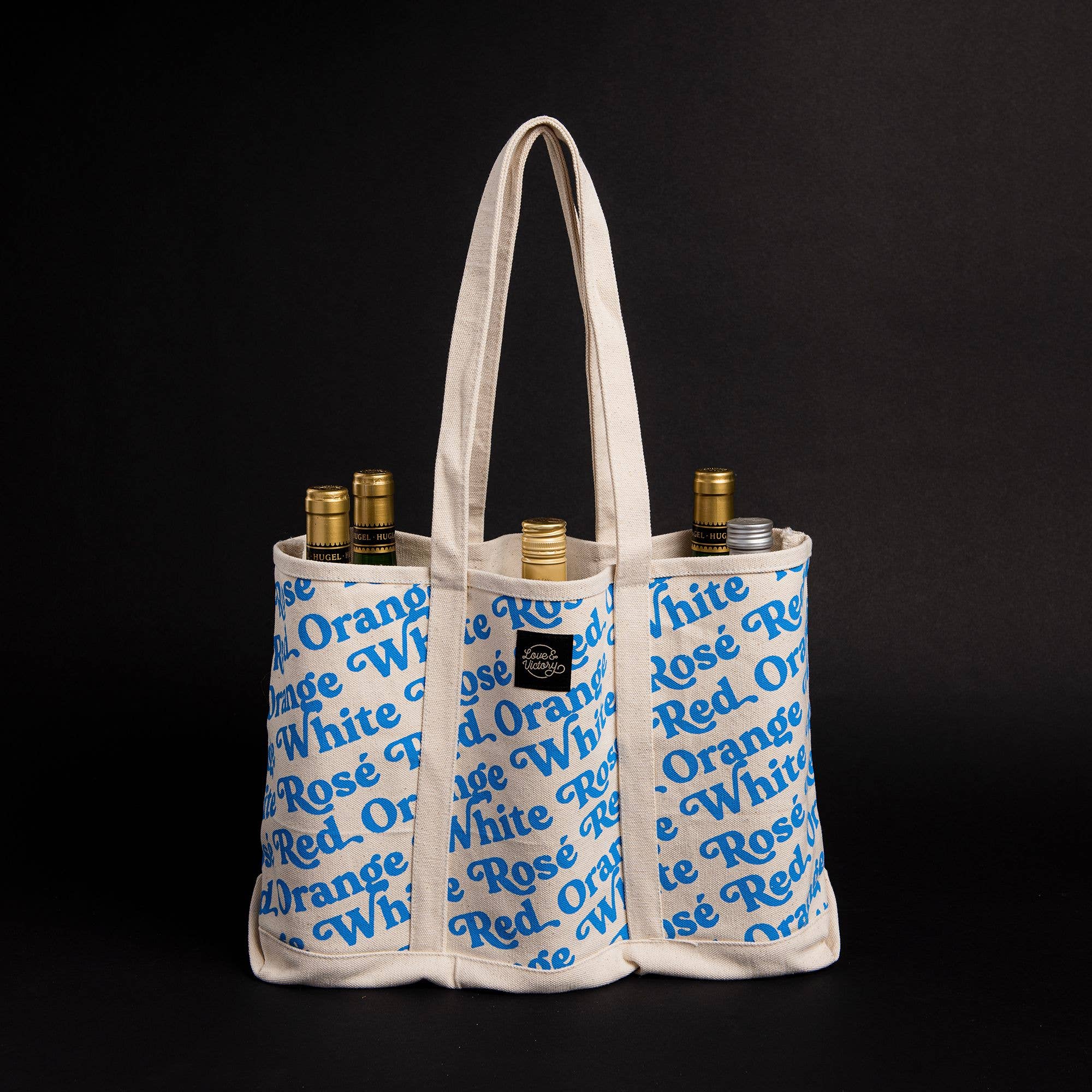 Love & Victory – wholesale Wine tote – Tote the Good Stuff Wine Bottle Tote2