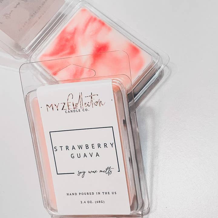 Strawberry Guava Wax Melts for wholesale by The Myzel Collection