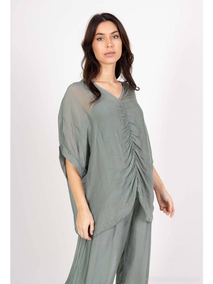 Shyloh - Wholesale Tunic - Women's - Silk Top 5049022