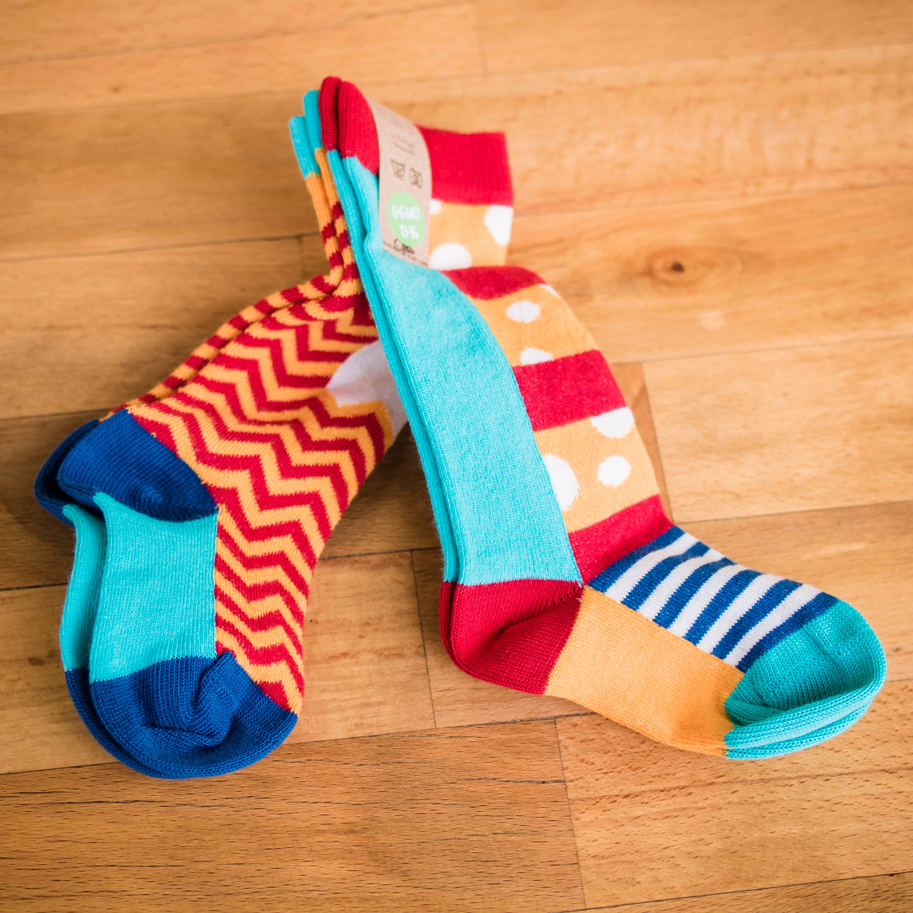 Merle Kids - Wholesale Socks - Kids & Baby - Organic Socks for Babies and Kids- double-packs - Fox design8