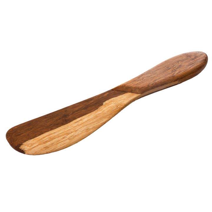 Totally Bamboo - Wholesale Cheese Spreader - Two-Tone Spreader Knife for Cheese, Dips and Spreads5