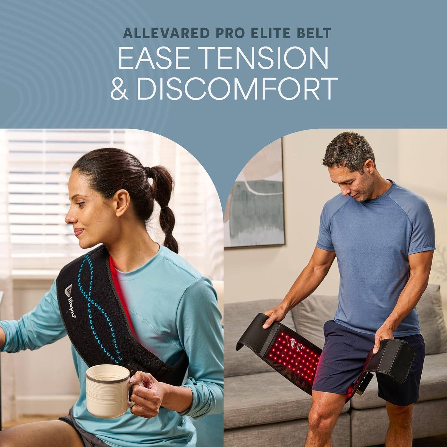 LifePro - Wholesale Body Brace/Support -  Lifepro Red Light Therapy Belt – 660nm & 850nm Infrared 1