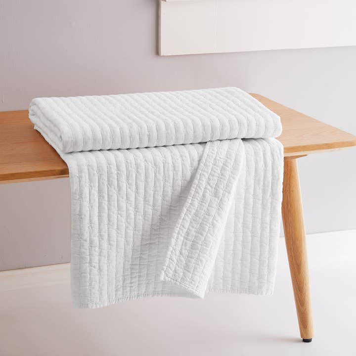 Levtex Home - Wholesale Throw blanket - Cross Stitch Quilted Throw1