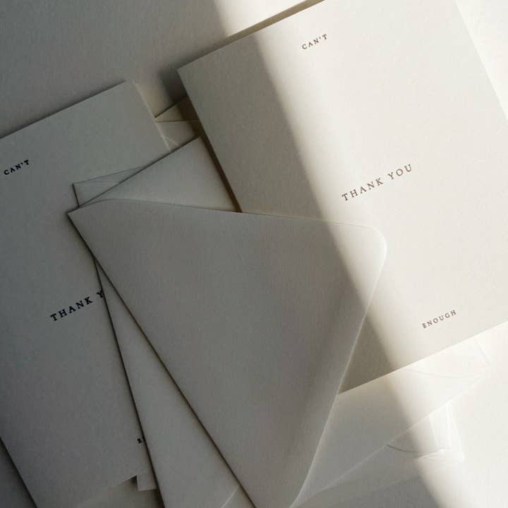 Jaymes Paper - Wholesale Thank You Card - Thank You No. 018