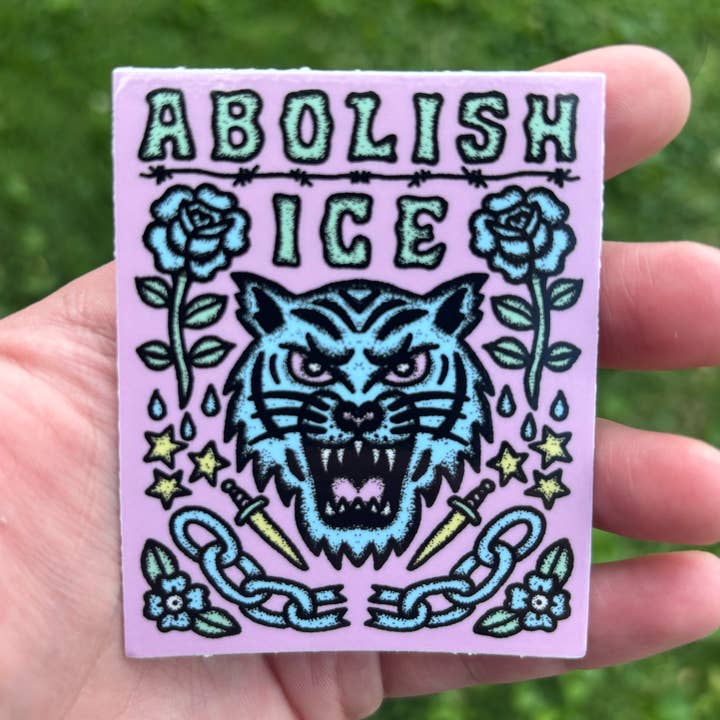 Pretty Bad Co - Wholesale Sticker - Abolish ICE sticker0