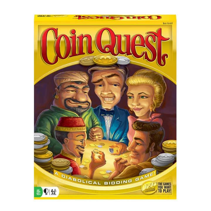 Jogo de Cartas de Moedas Quest por atacado de R & R Games