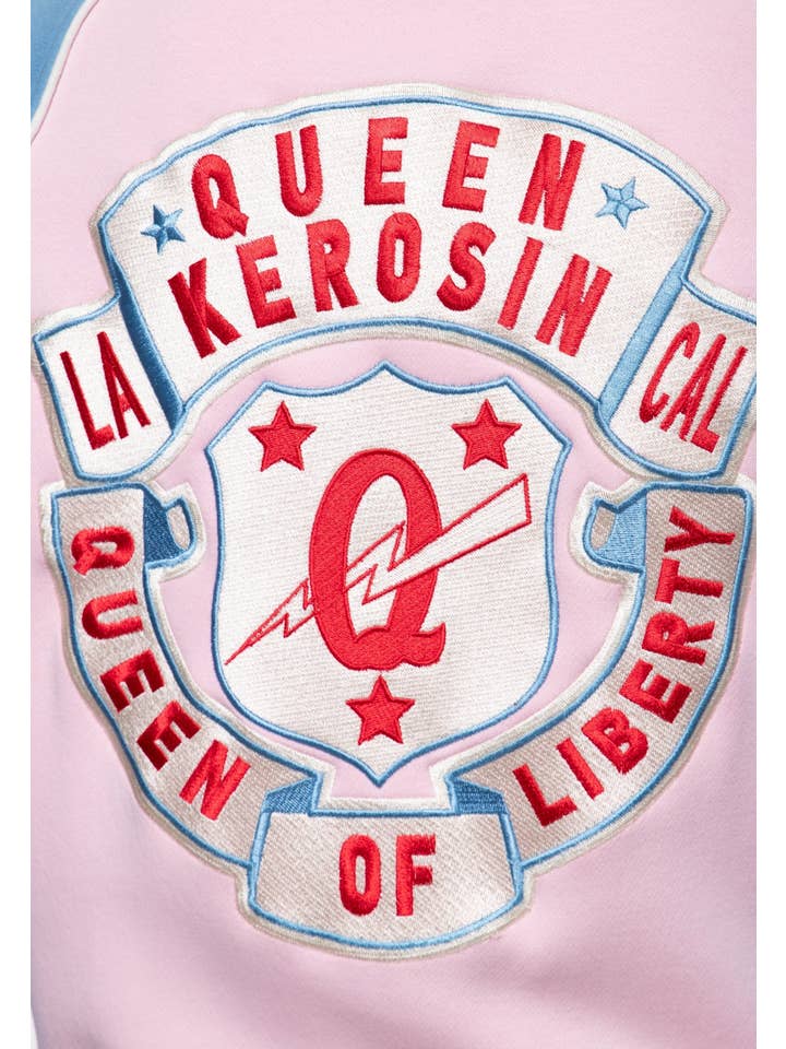 Btex Fashion GmbH / KING KEROSIN - Wholesale Varsity/Baseball Jacket - Women's - Queen of Liberty college jacket