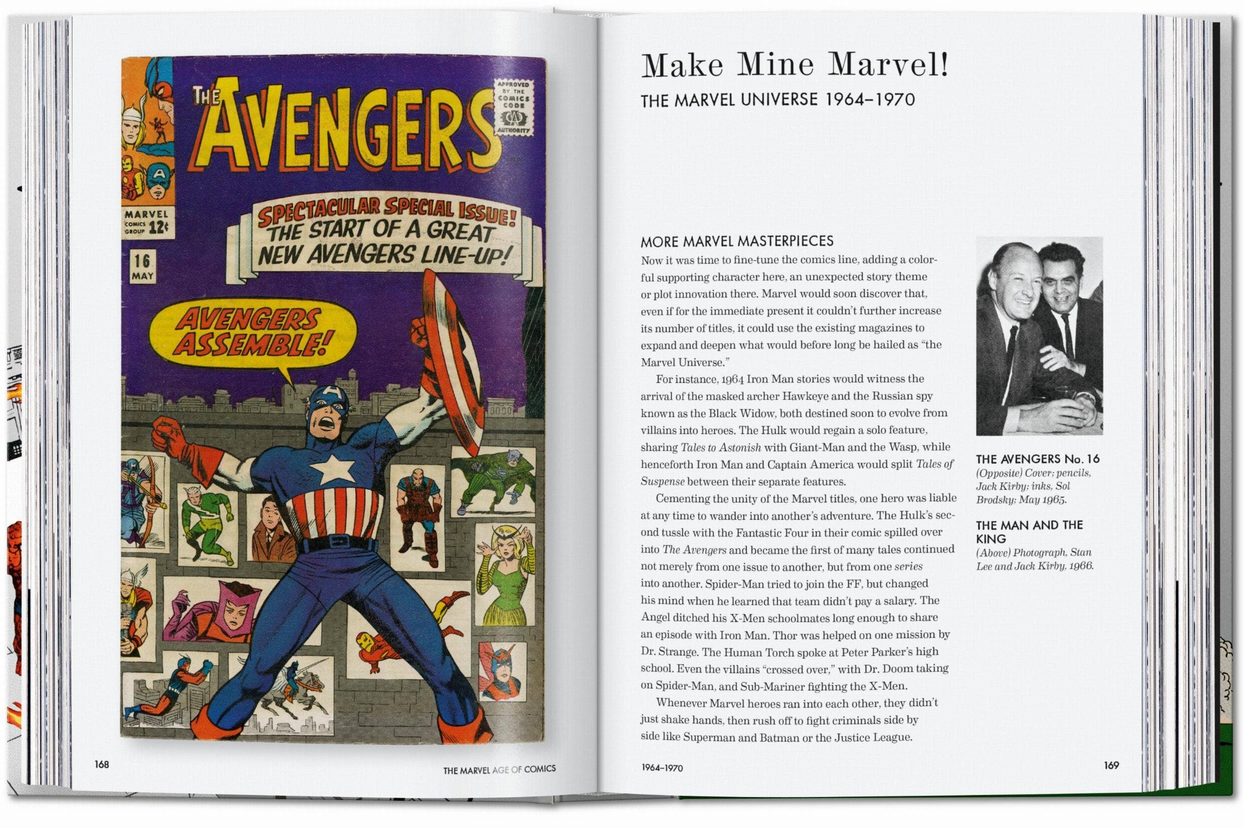 TASCHEN Europe - Wholesale Comic Book - The Marvel Age of Comics 1961–1978. 40th Ed. (German)2