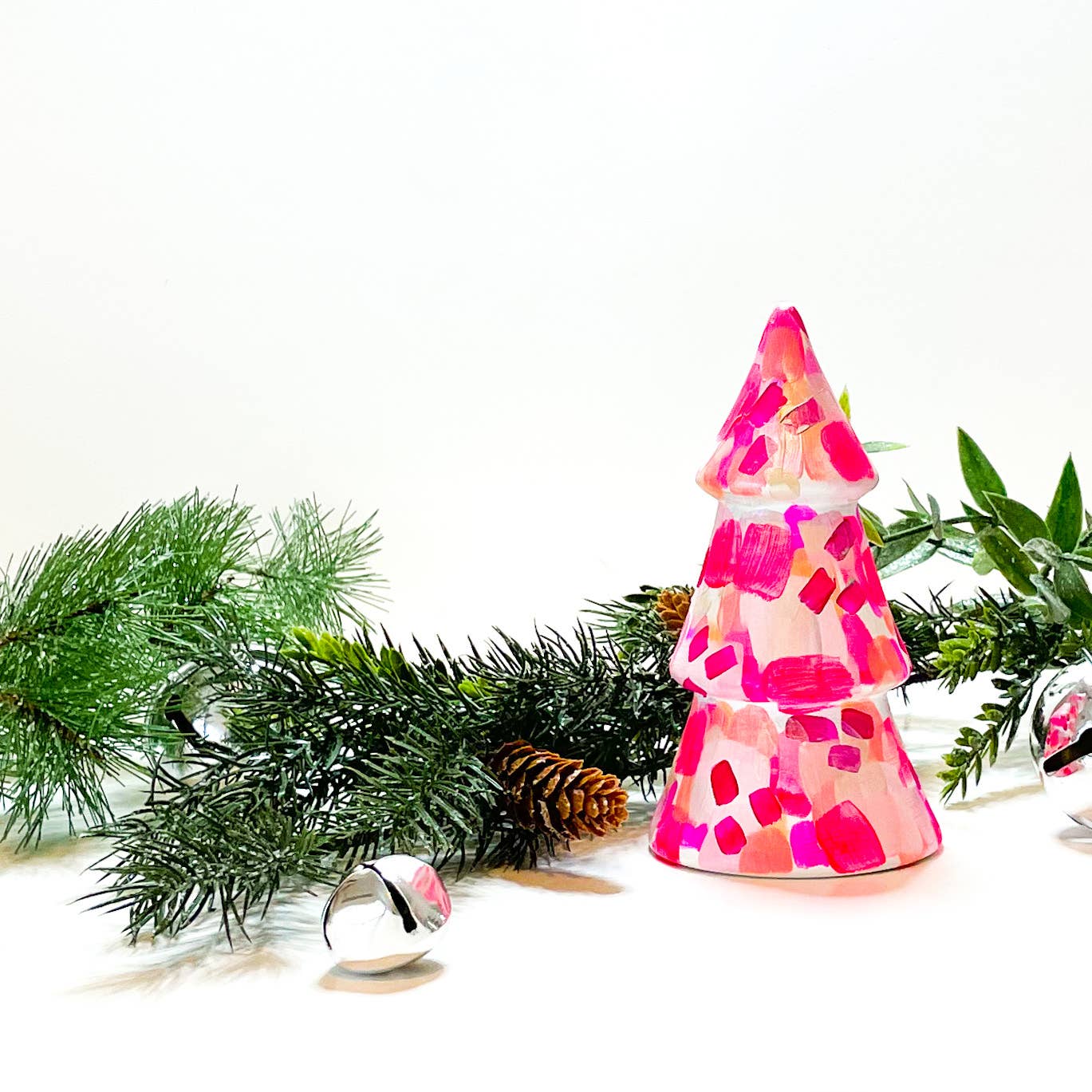 Jessica Reynolds Art - Wholesale Christmas Decoration - Pink Mini Tree1