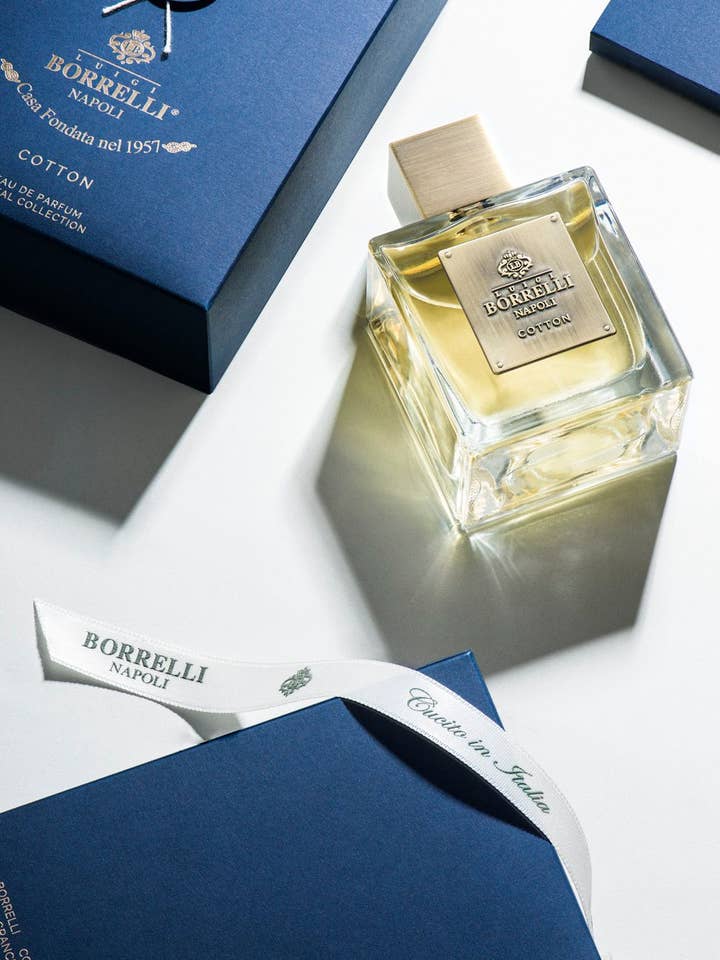 Cotton Eau de Parfum 100 ml per la vendita all'ingrosso da parte di Borrelli Frangrances