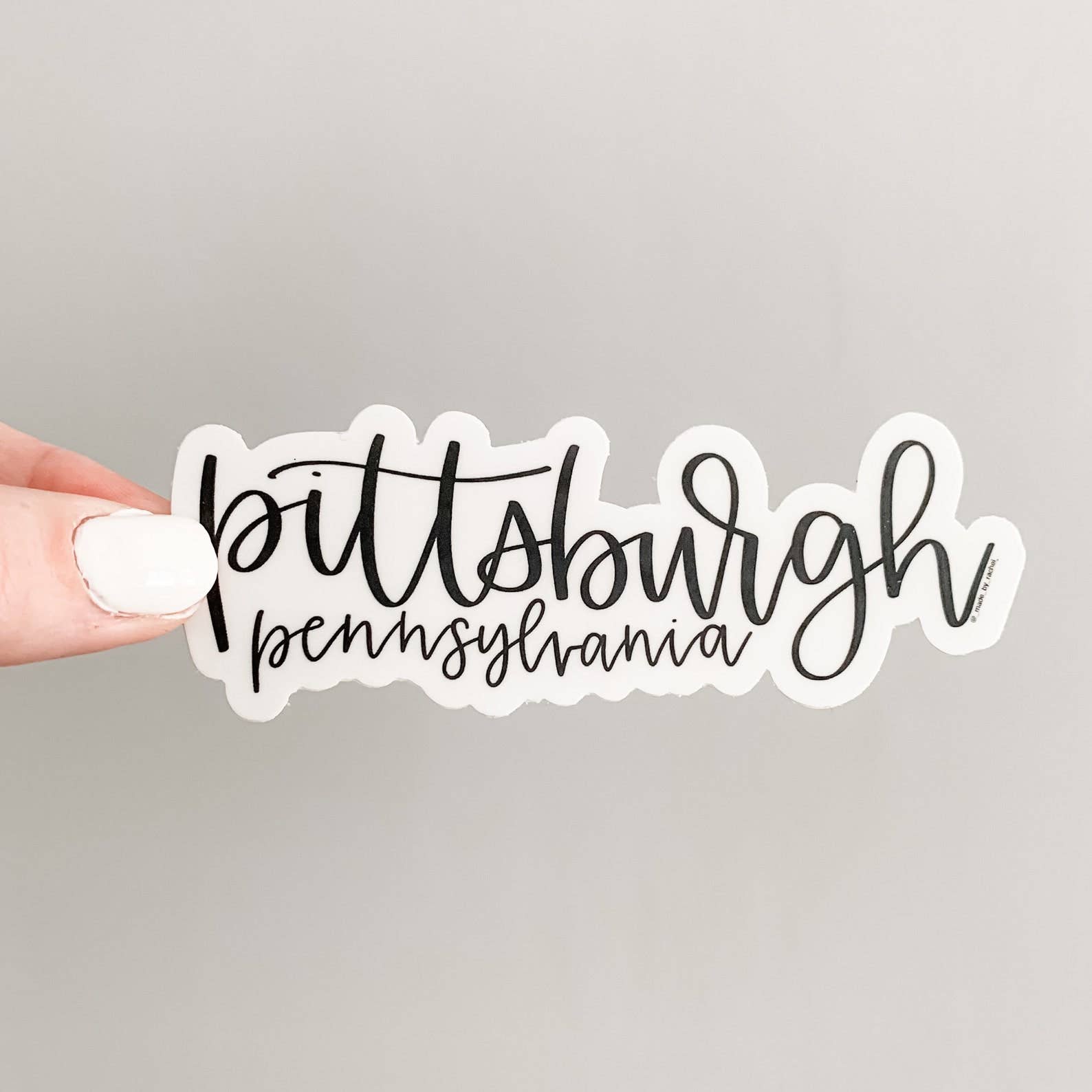 Lemon Press Studio - Wholesale Sticker - Pittsburgh PA vinyl sticker