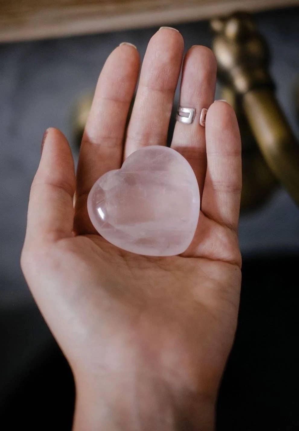 CRISTALLI E STELLE – wholesale Spiritual stone/crystal – Rose Quartz Crystal Heart