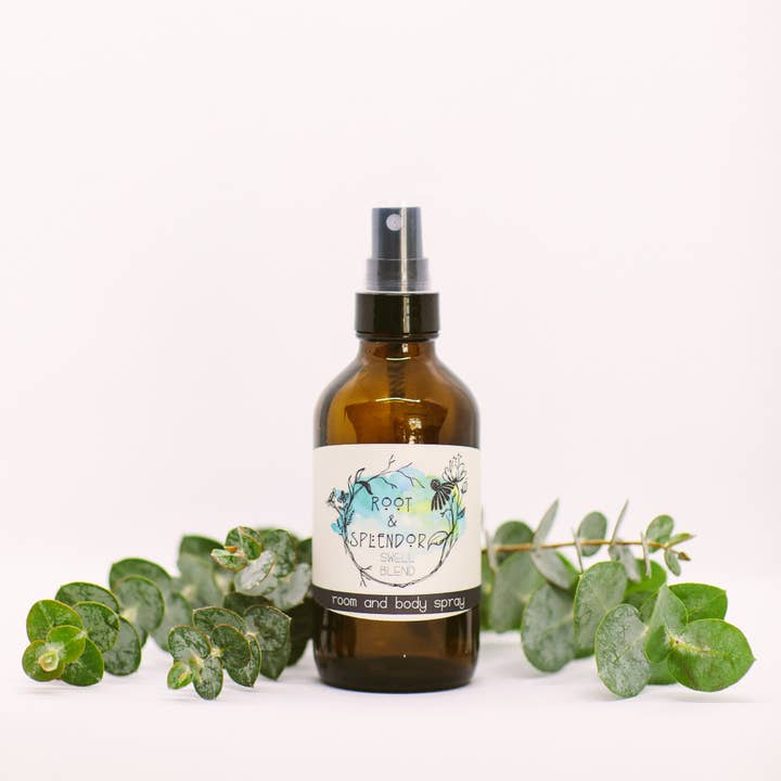 Root and Splendor - Wholesale Room & Linen Spray - Swell Blend - Lemongrass, Bergamot & Cedarwood