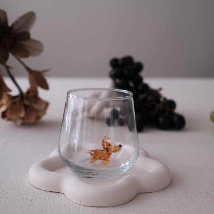 Bulldog Glass for wholesale by Minizoo