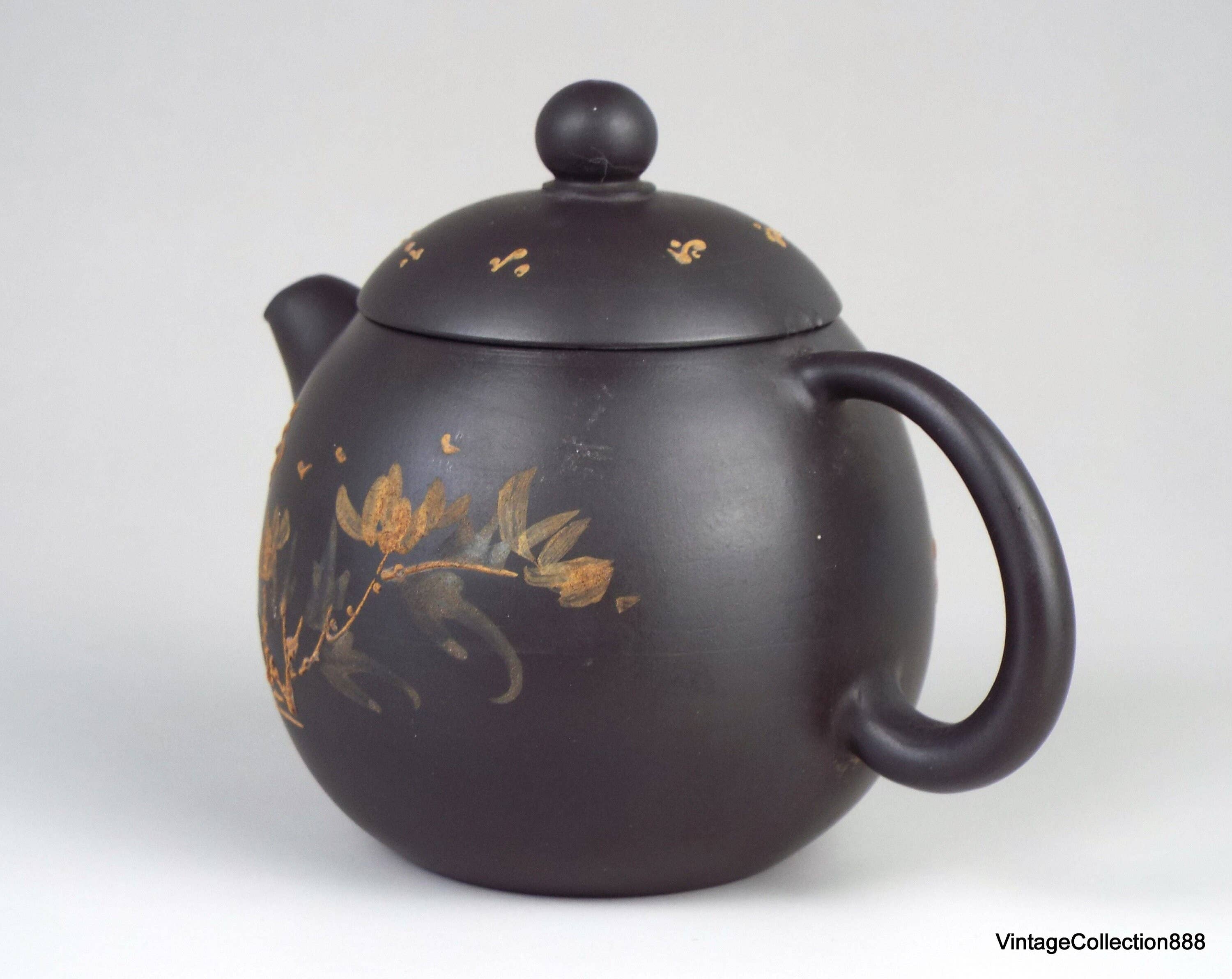Vintagecollection888 - Wholesale Tea Pot - Vintage Clay Teapot Chinese Calligraphy Yixing Zisha9
