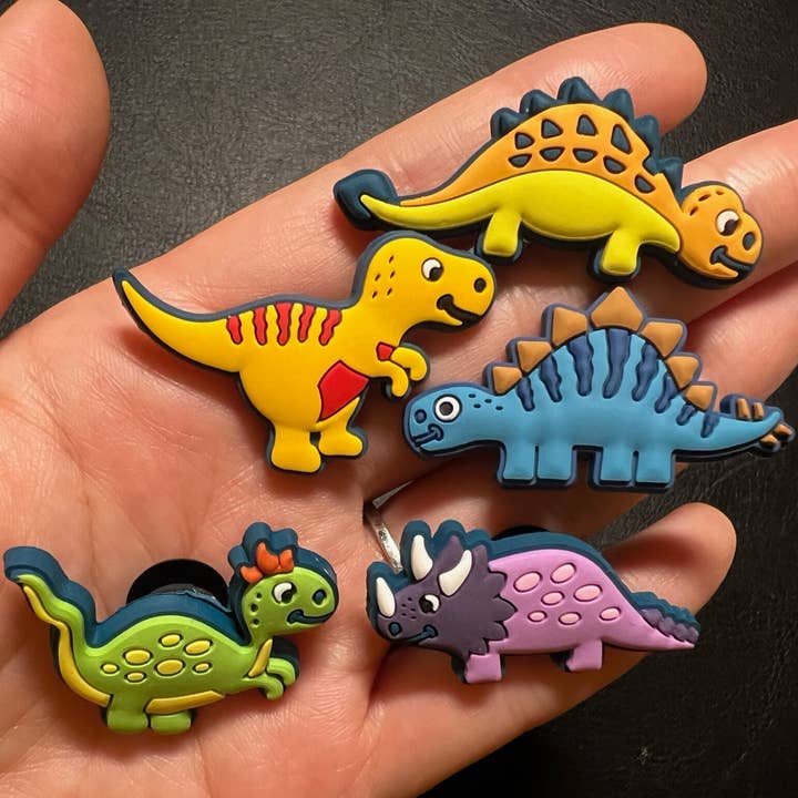 JuliesDecal - Wholesale Shoe Accessories - Pick your own Cartoon Dinosaurs shoe charms3