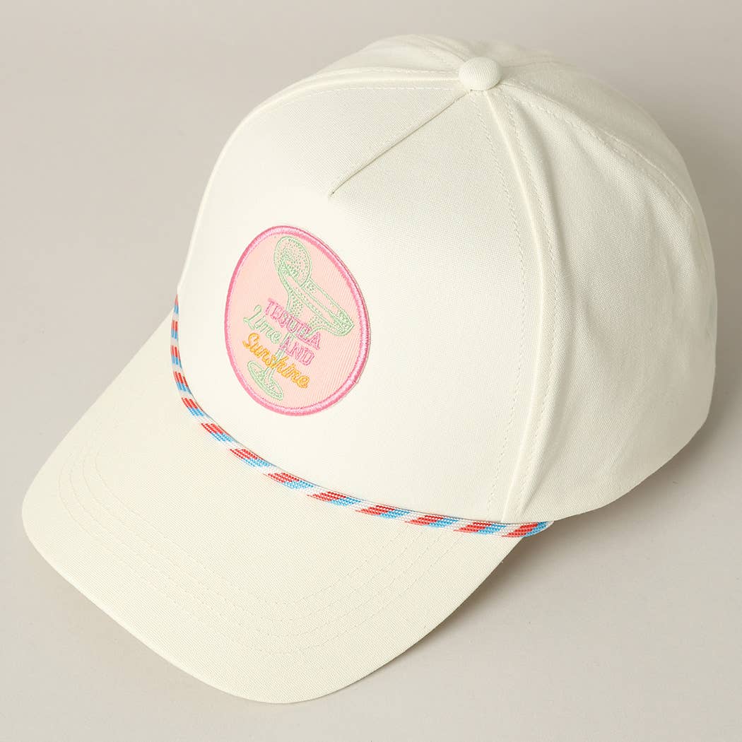 Fashion City - Wholesale Trucker Hat - Unisex - Tequila Lime and Sunshine Embroidery Trucker Hat5