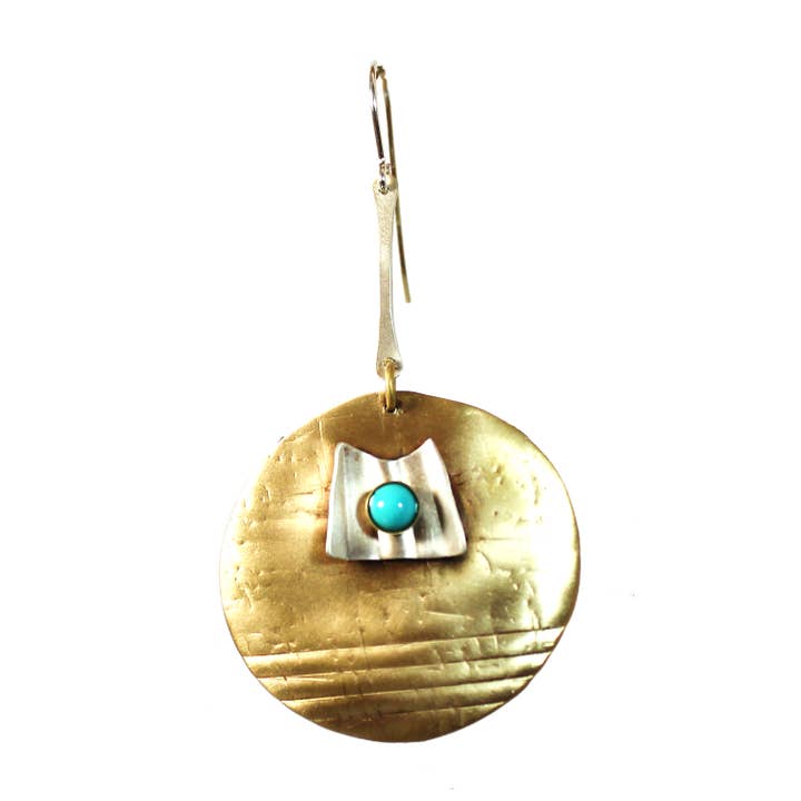 Brincos à Musculação Antiga Turq por atacado de Whitney Designs Ltd.