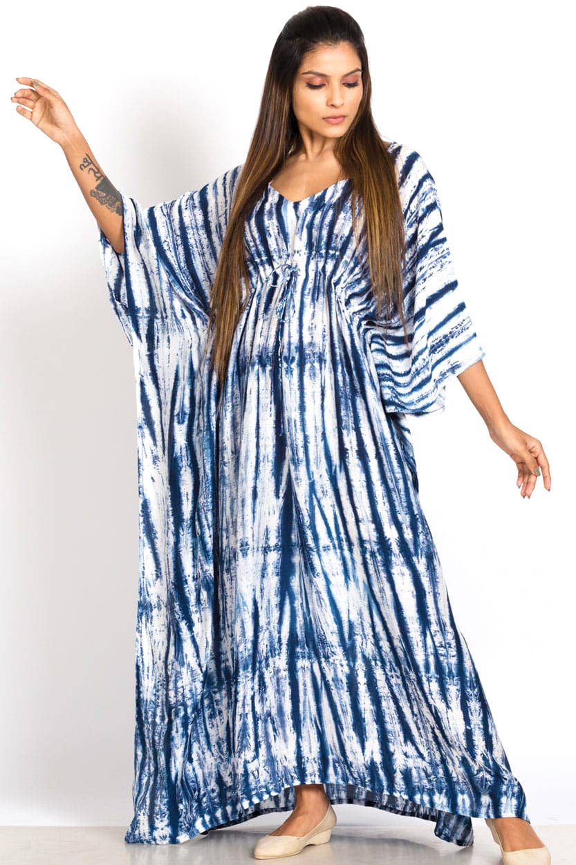 Sevya Handmade - Wholesale Kaftan - Women's - Shibori Caftans9