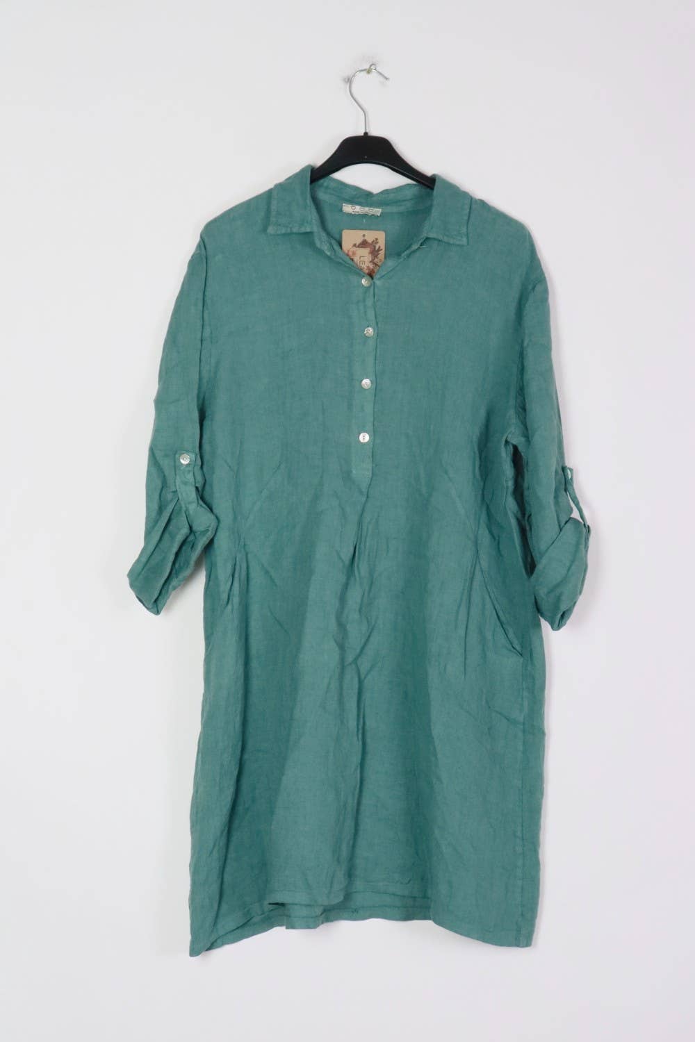 LÉA & LUC – Engroshandel Kjole - Dame – Korte kjoler i 100% hør REF. 135155